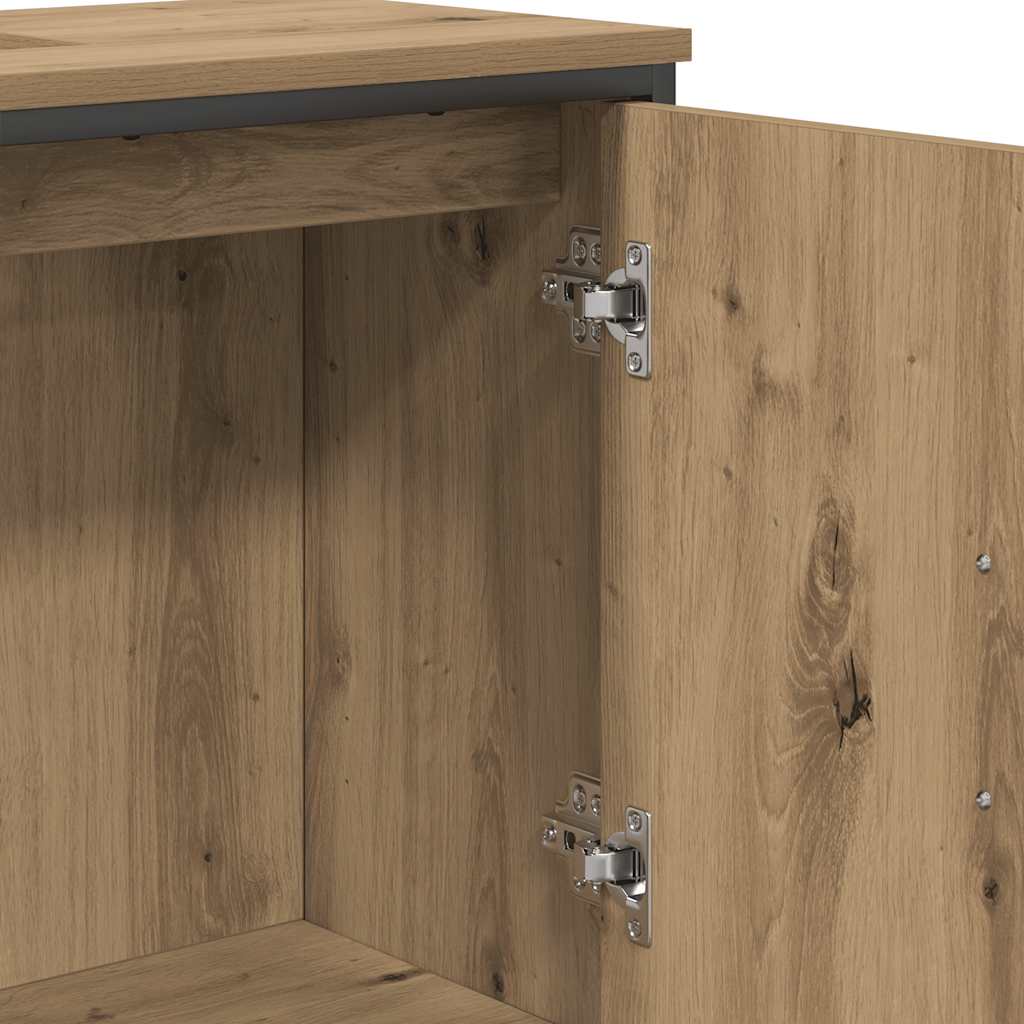 Servantskap artisan eik 60x30x60 cm konstruert tre