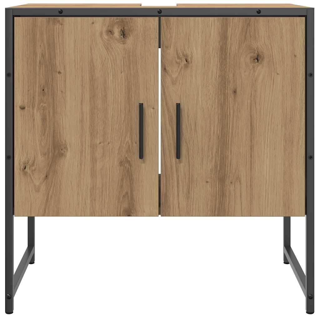 Badeservantskap artisan eik 60x33x60 cm konstruert tre