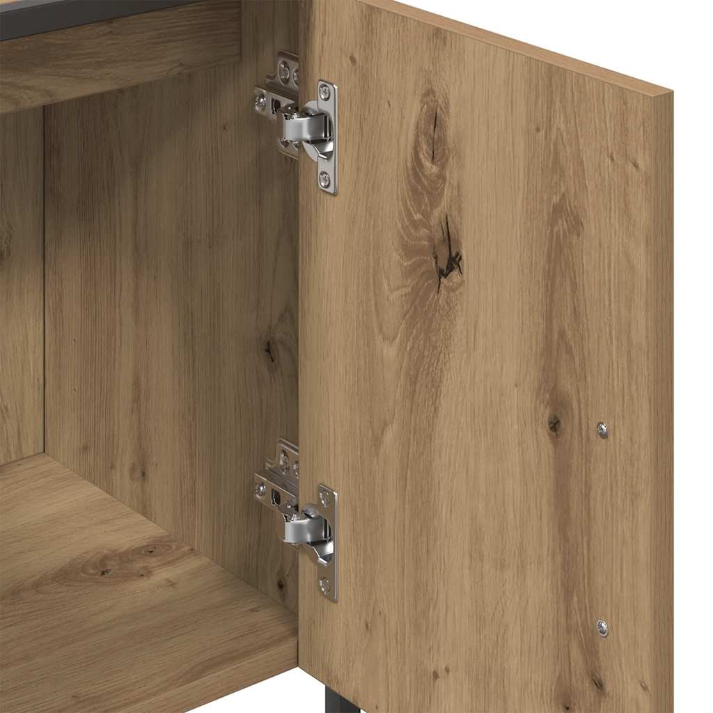 Badeservantskap artisan eik 60x33x60 cm konstruert tre