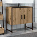 Badeservantskap artisan eik 60x33x60 cm konstruert tre