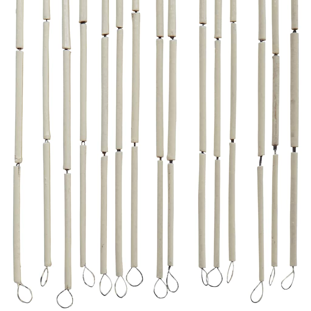 Insektdør gardin bambusmønster 90x220 cm bambus
