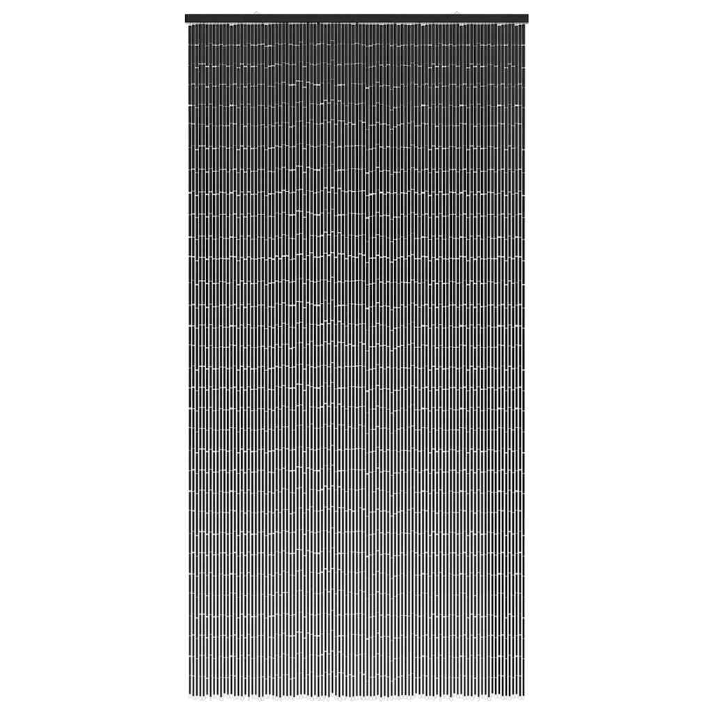 Insektdør gardin mørkegrå 90x220 cm bambus