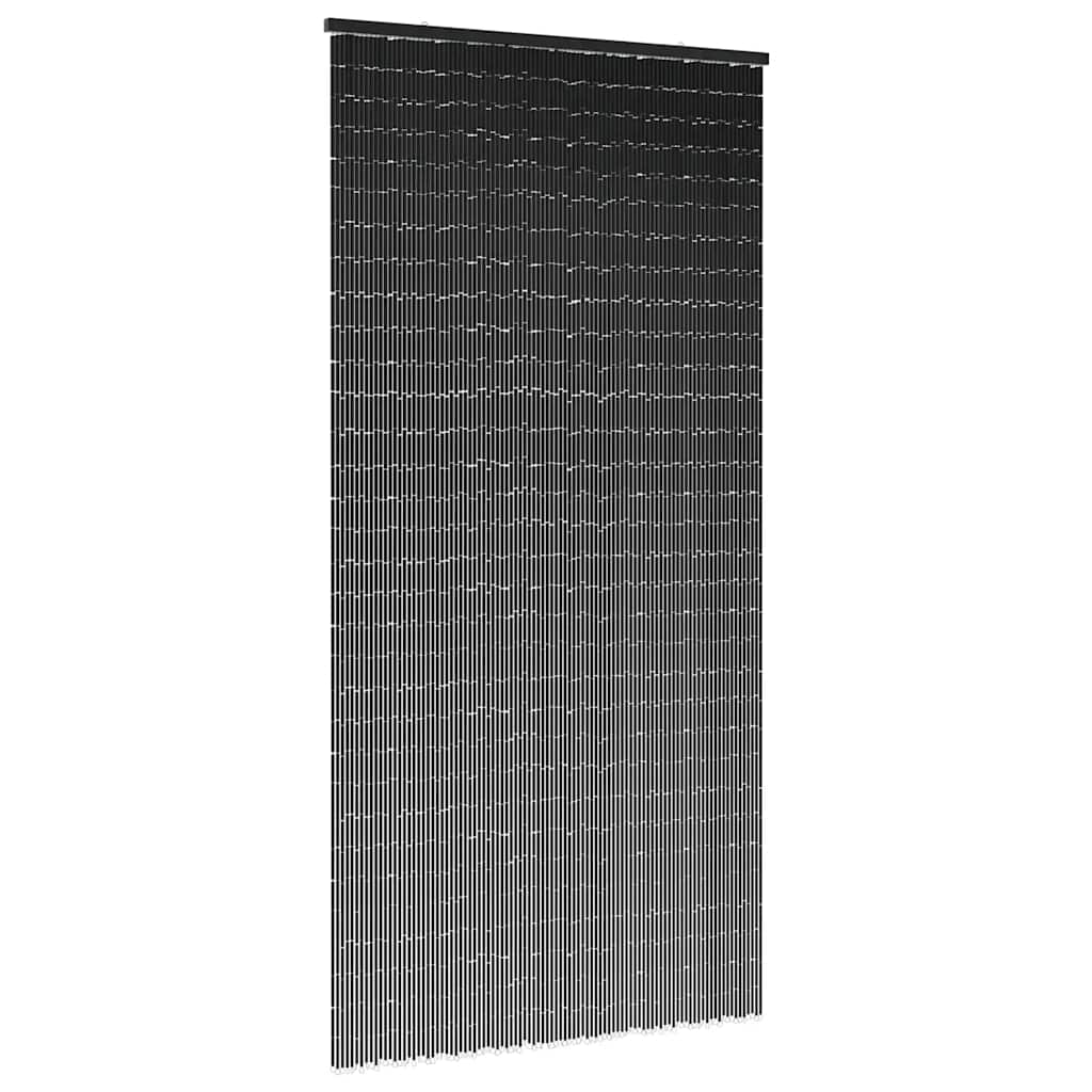 Insektdør gardin mørkegrå 100x200 cm bambus