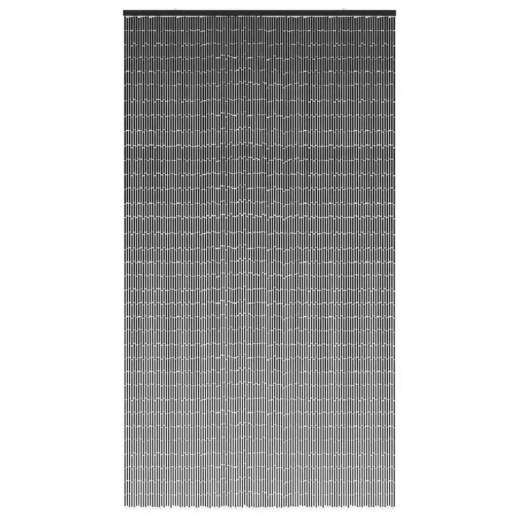 Insektdør gardin mørkegrå 120x220 cm bambus