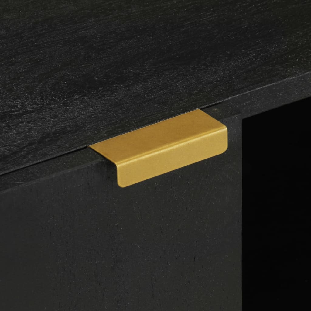 Materialer: konstruert tre, heltre mango, messing