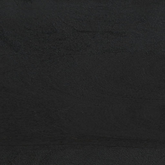 TV-benk svart 70x33x46 cm konstruert tre