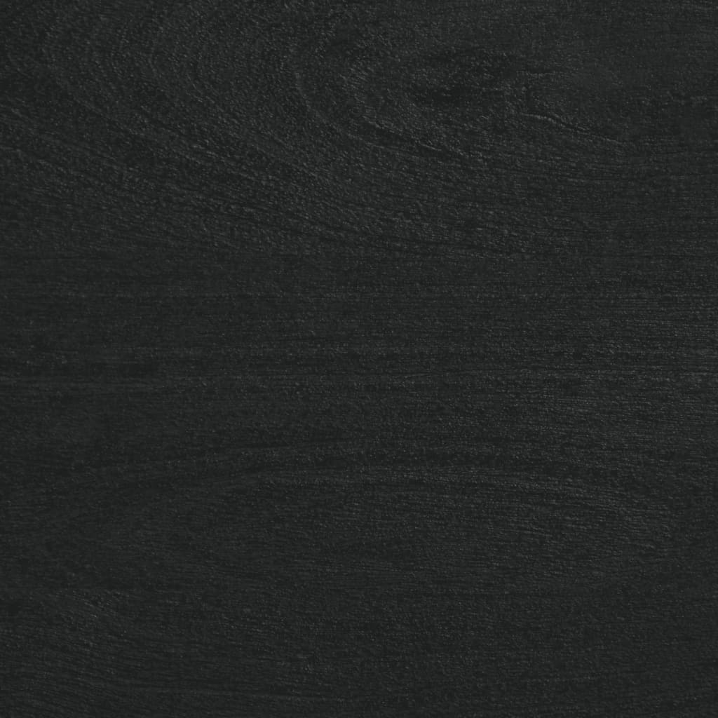 Skjenk svart 60x33x75 cm konstruert tre