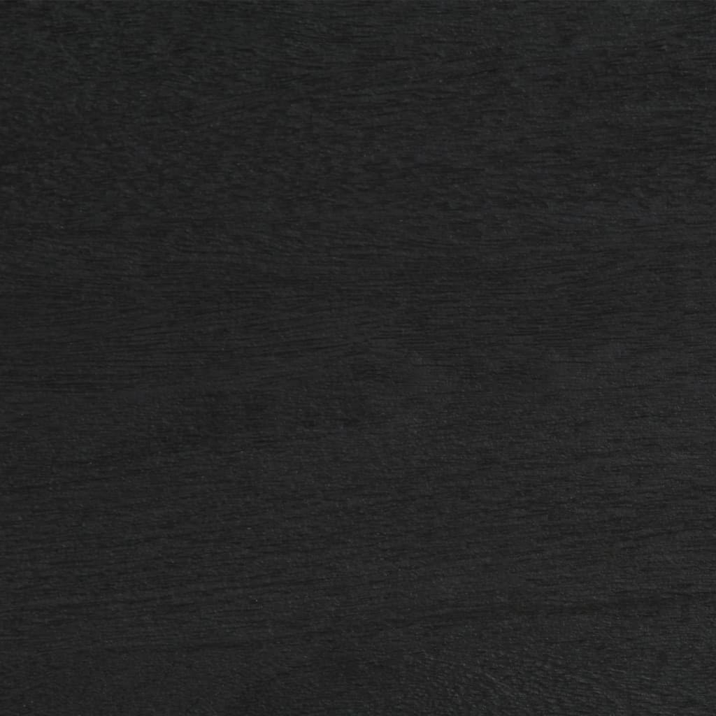 Nattbord svart 50x33x60 cm konstruert tre