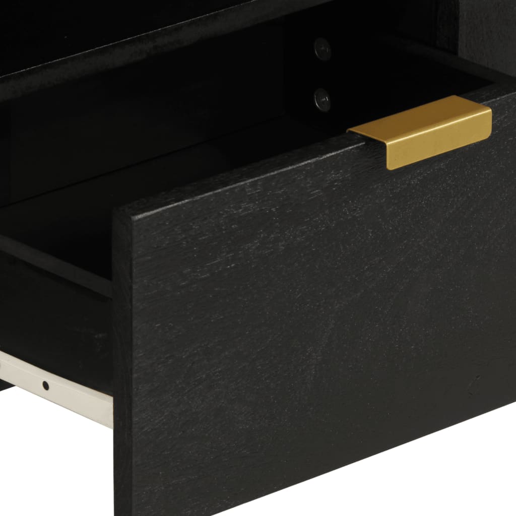 Materialer: konstruert tre, heltre mango, messing