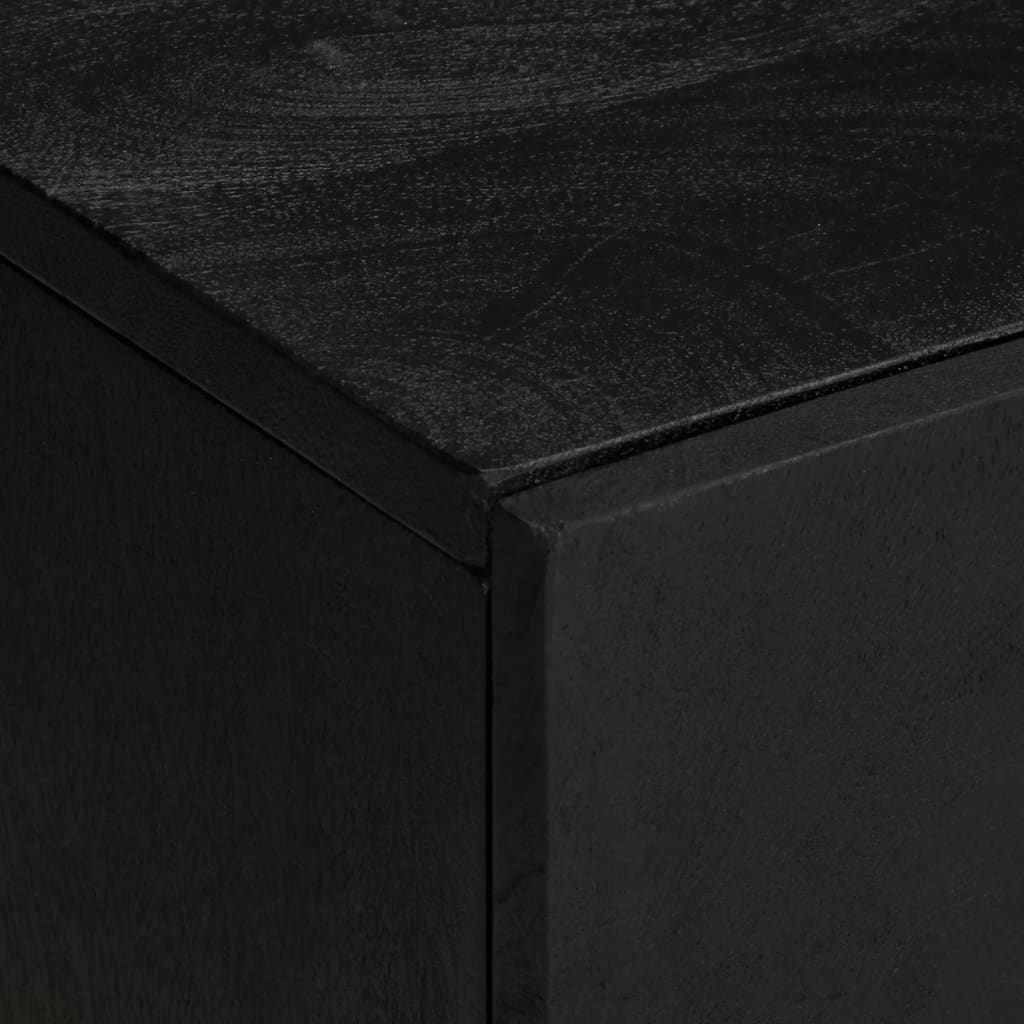 Servantskap svart 62x33x58 cm konstruert tre
