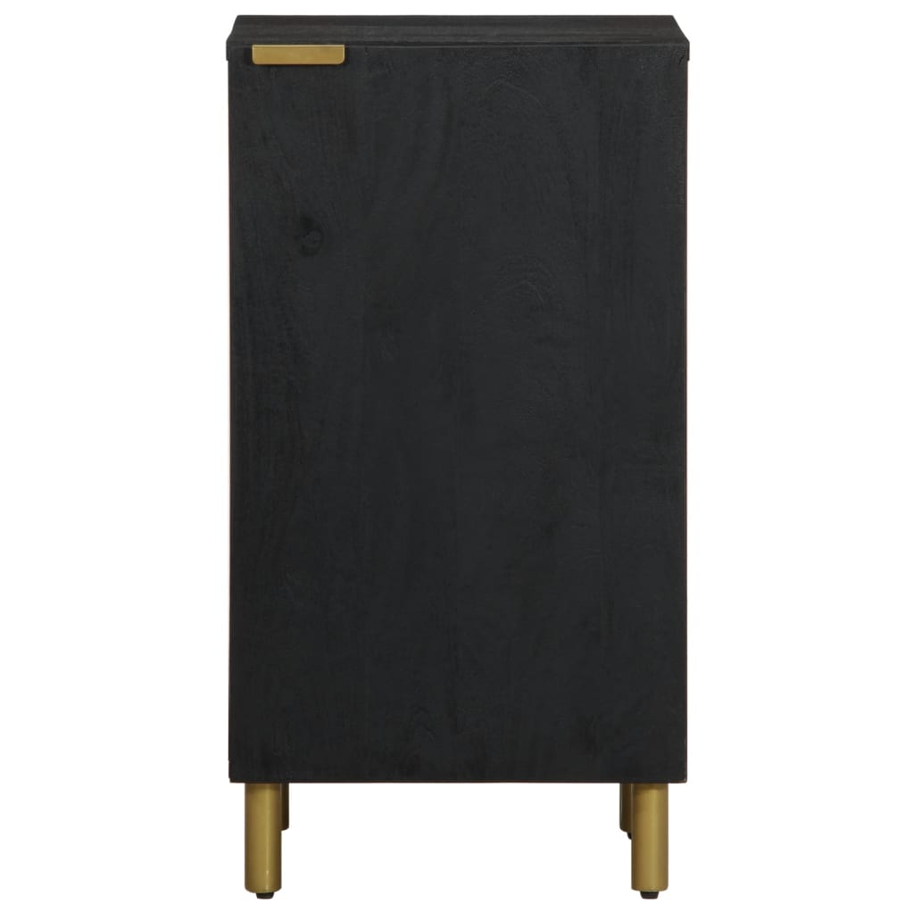 Skjenk svart 40x33x75 cm konstruert tre