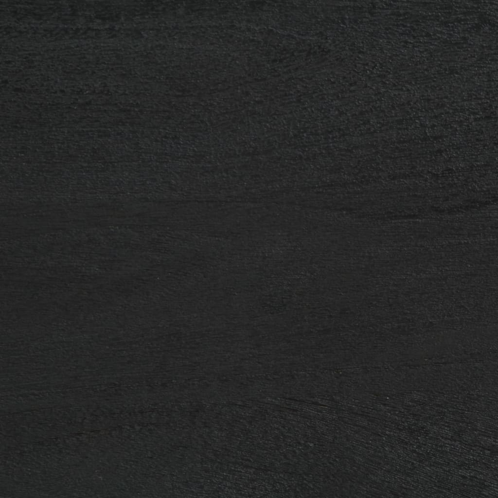 Highboard svart 60x33x100 cm konstruert tre