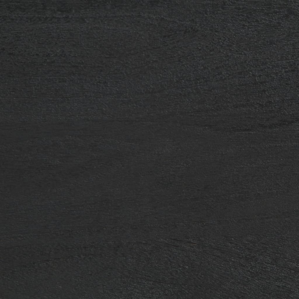 Baderomsspeil svart 50x70x2,5 cm konstruert tre og messing