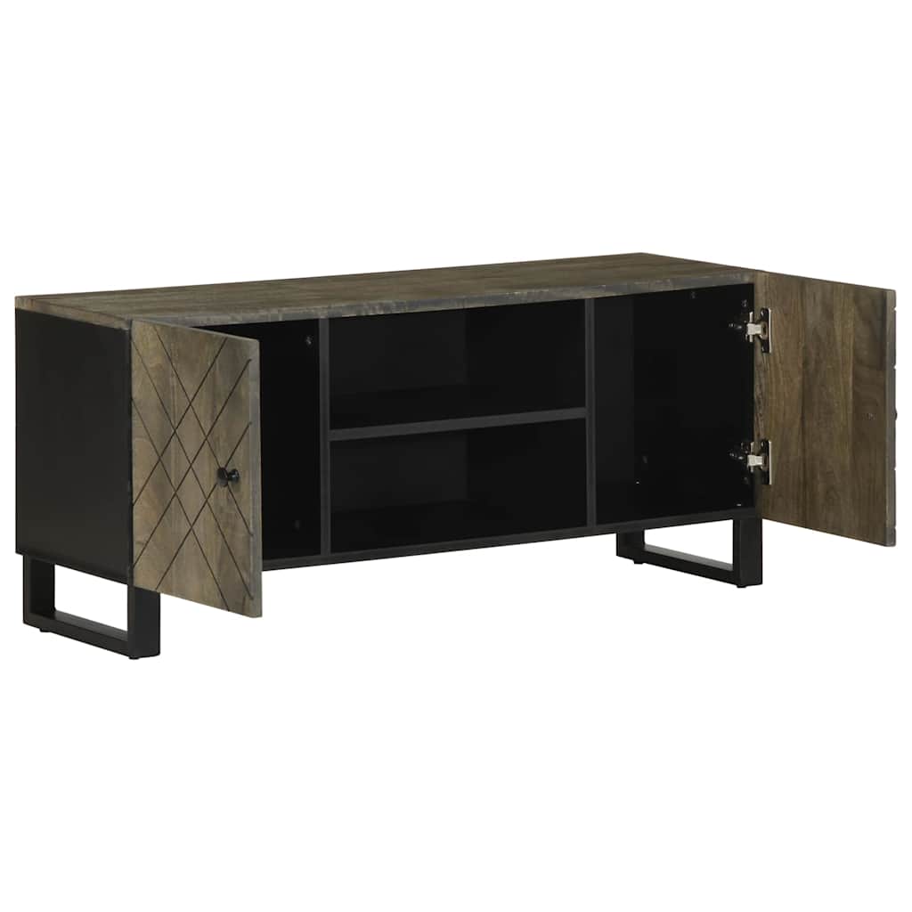 TV-benk 105x33x46 cm heltre mango