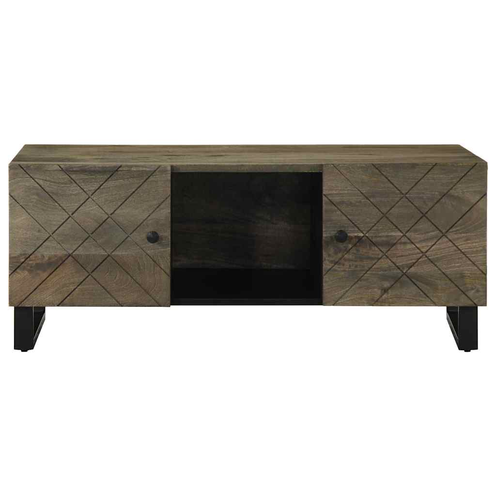 Salongbord svart 100x54x40 cm heltre mango