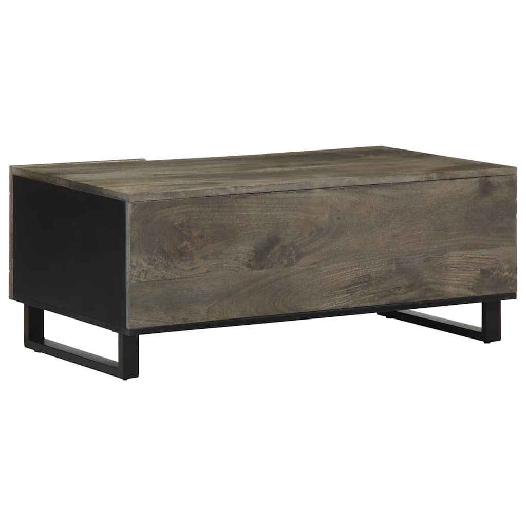 Salongbord svart 100x54x40 cm heltre mango