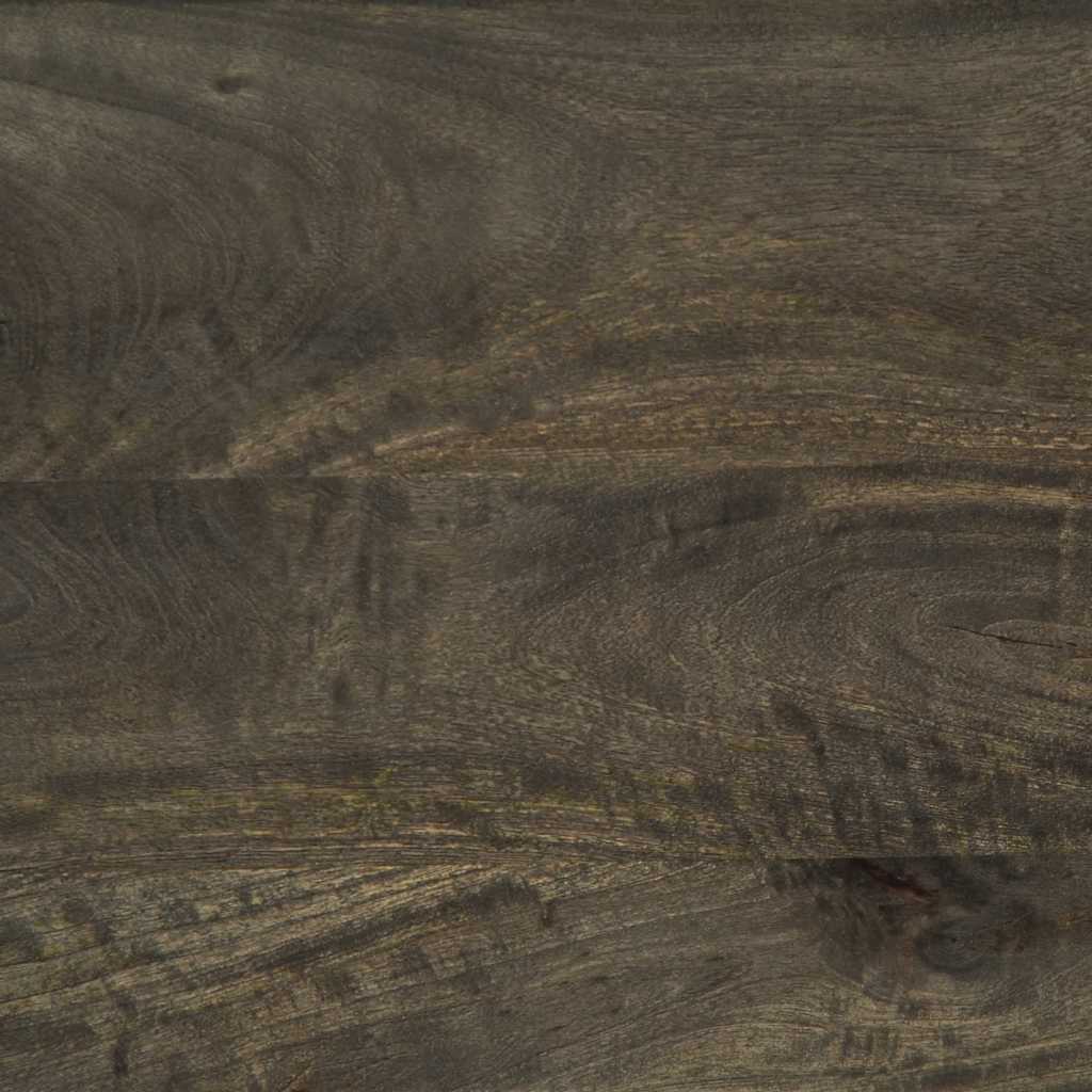 Skjenk svart 60x33x75 cm heltre mango