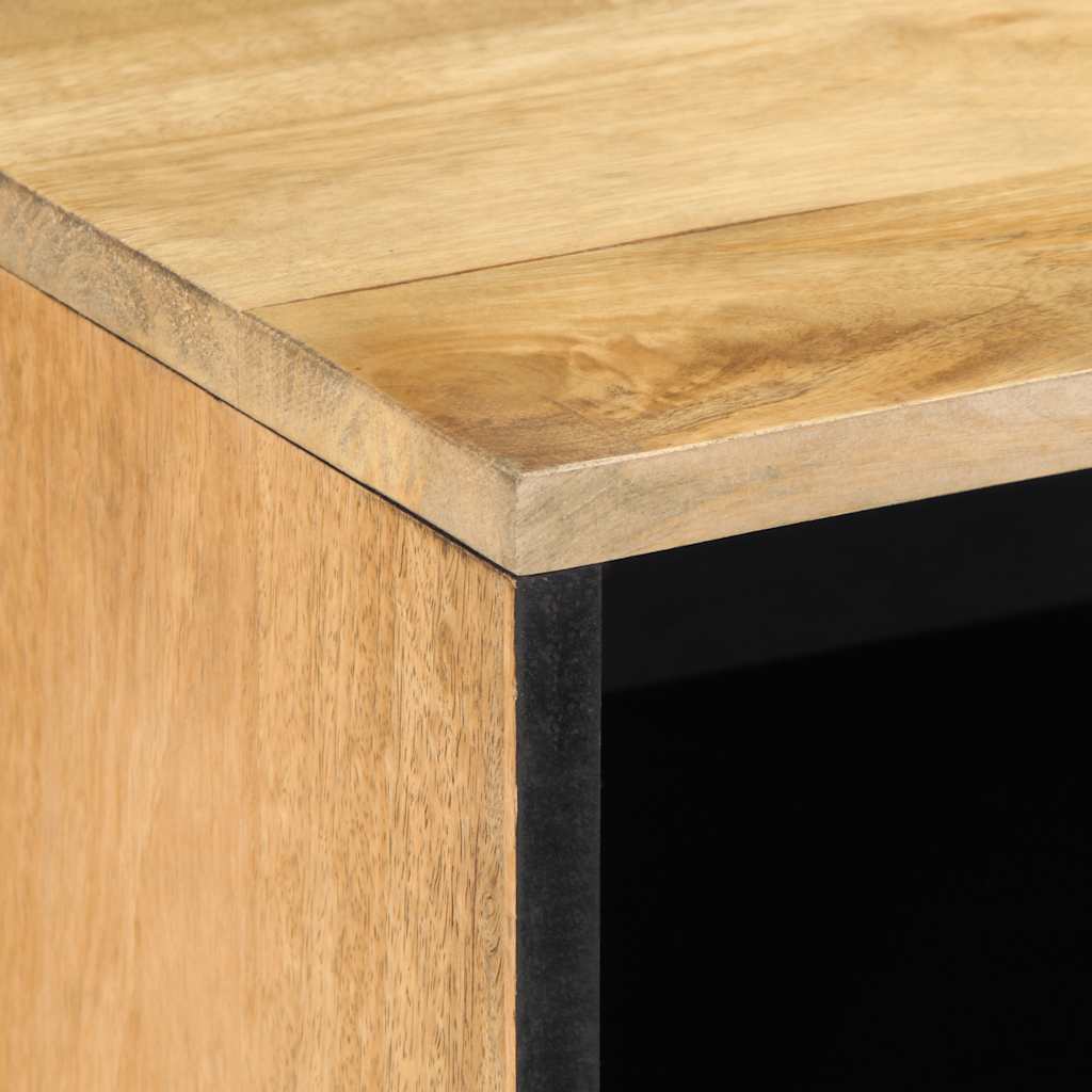 TV-benk brun 80x31,5x46 cm heltre mango