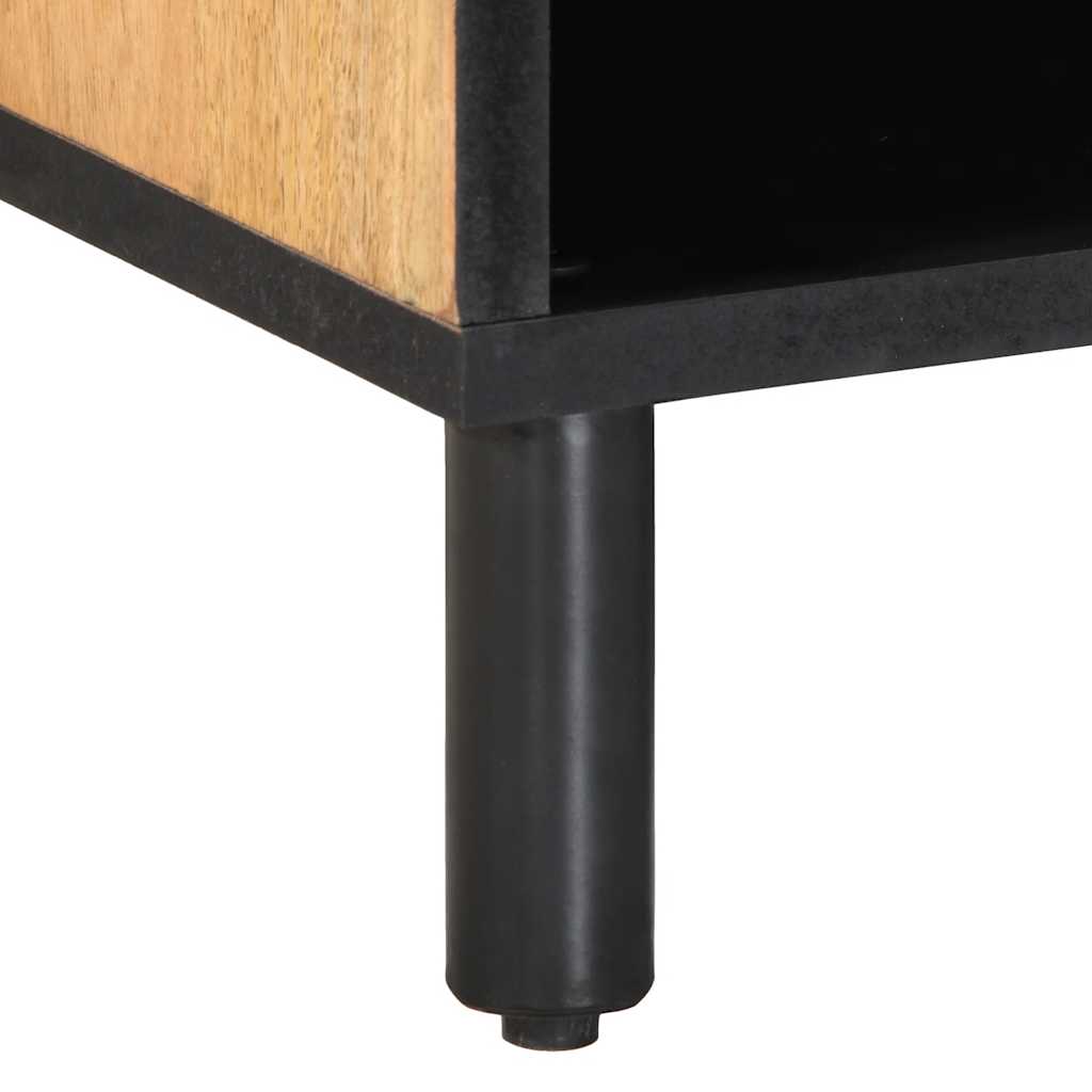 TV-benk brun 80x31,5x46 cm heltre mango