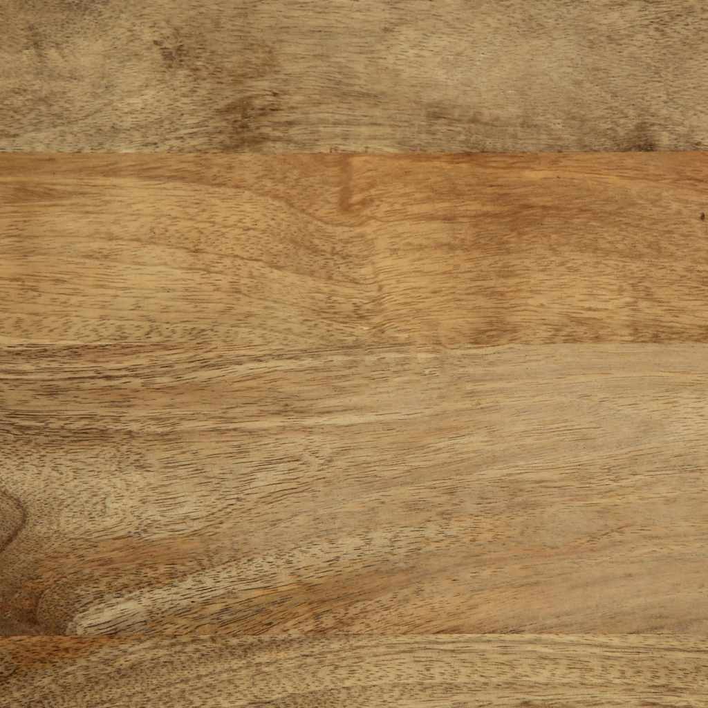 TV-benk brun 100x33x46 cm heltre mango