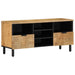 TV-benk brun 100x33x46 cm heltre mango
