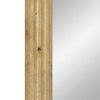 Baderomsspeil brun 50x70x2,5 cm heltre mango