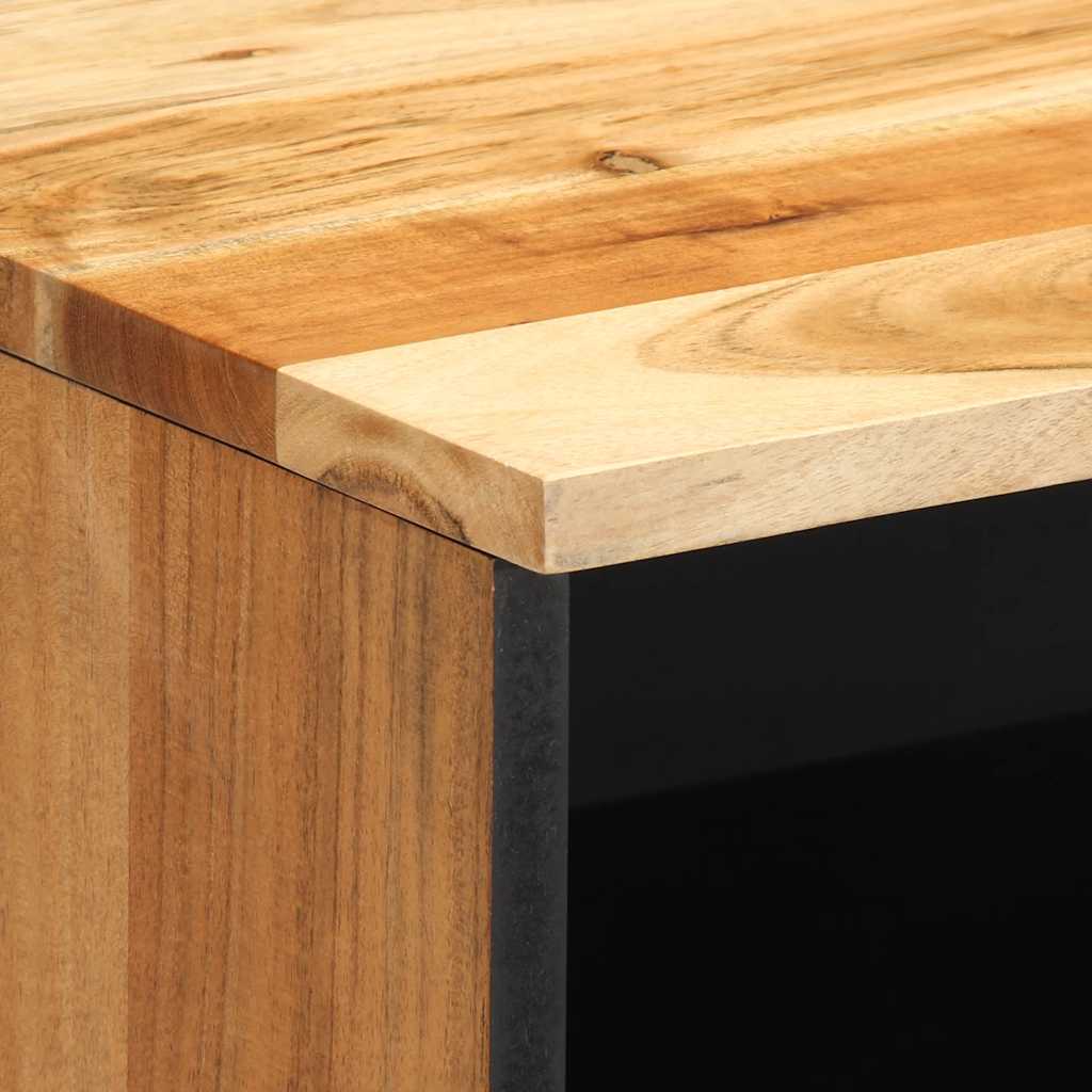 Nattbord 2 stk 40x33x46 cm heltre akasie
