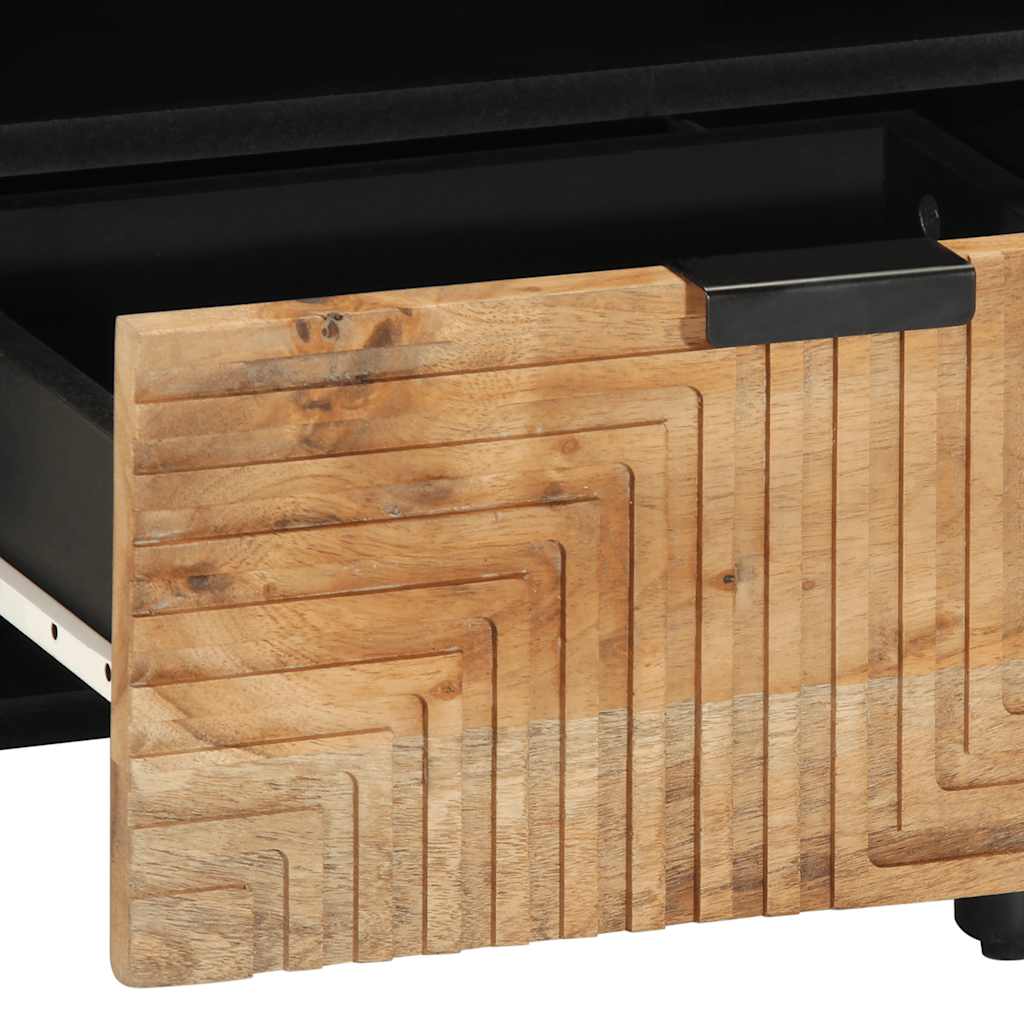 Nattbord 2 stk 40x33x46 cm heltre akasie