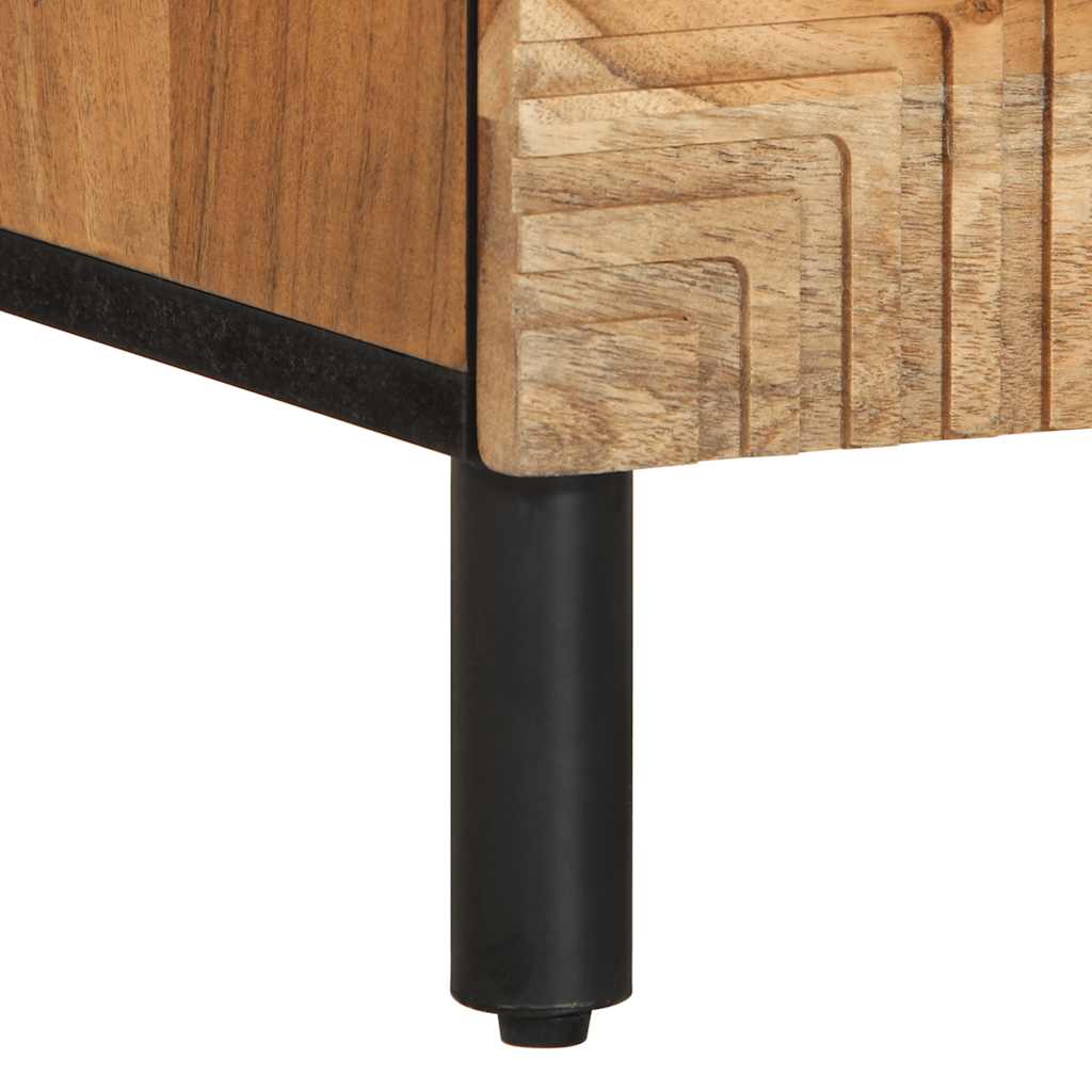 Nattbord 2 stk 40x33x46 cm heltre akasie