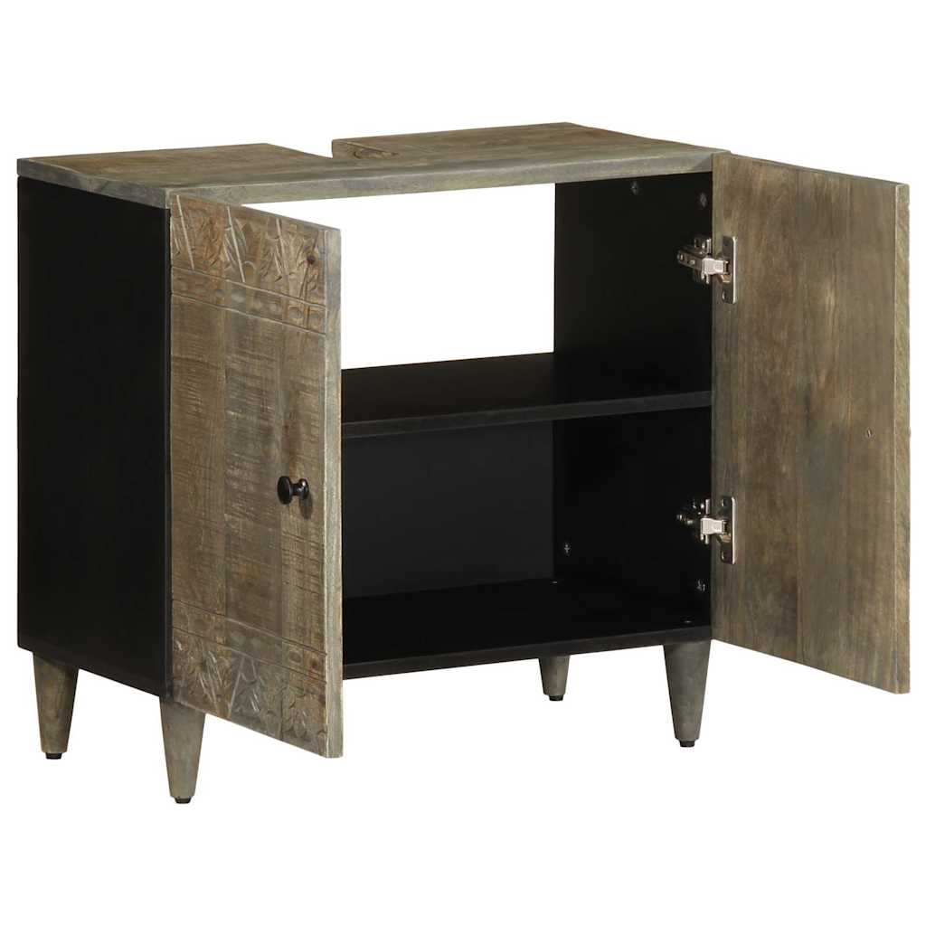 Servantskap 62x33x58 cm heltre mango