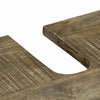 Servantskap 62x33x58 cm heltre mango