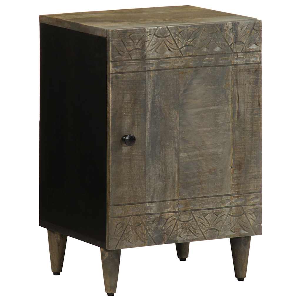 Baderomsskap 38x33x58 cm heltre mango