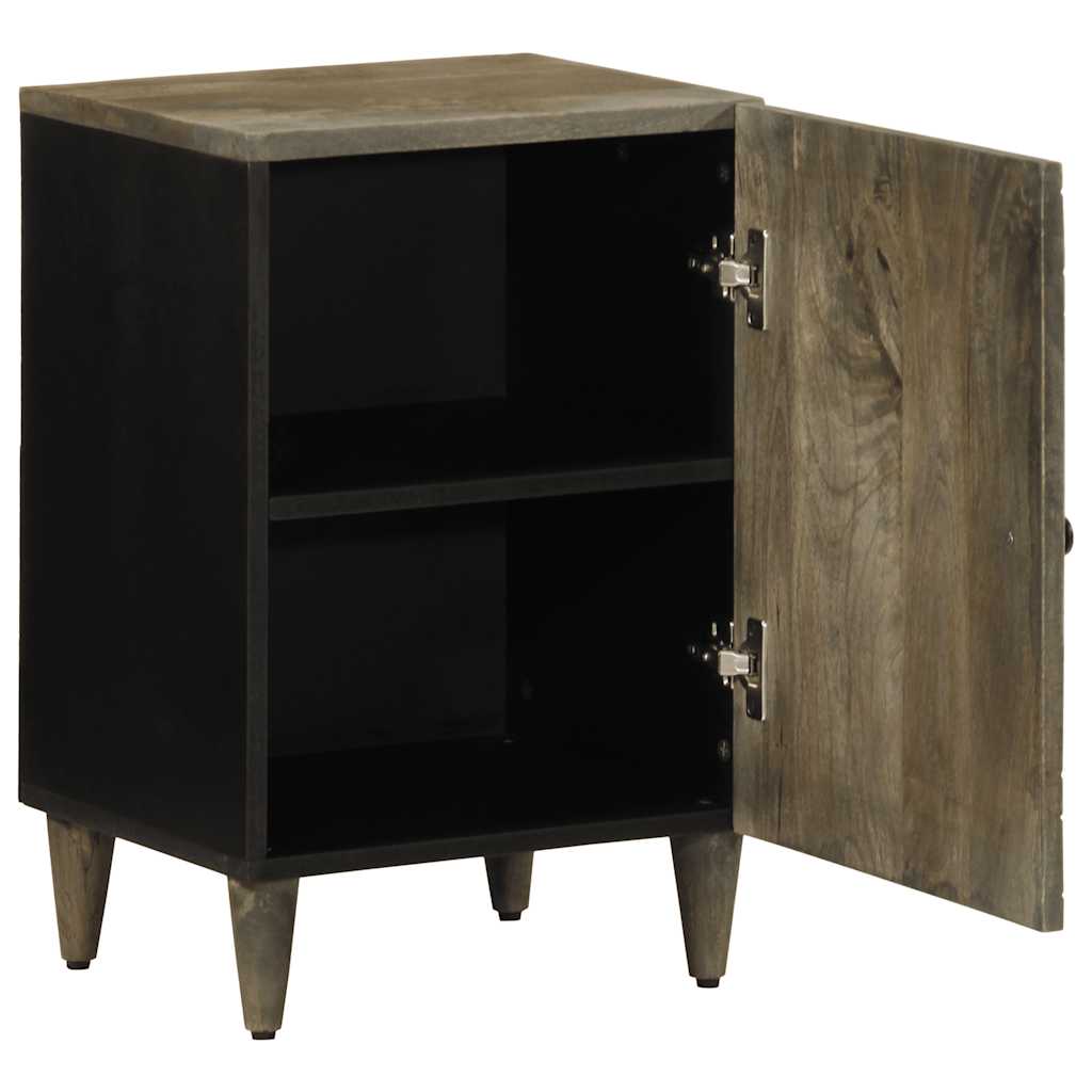 Baderomsskap 38x33x58 cm heltre mango