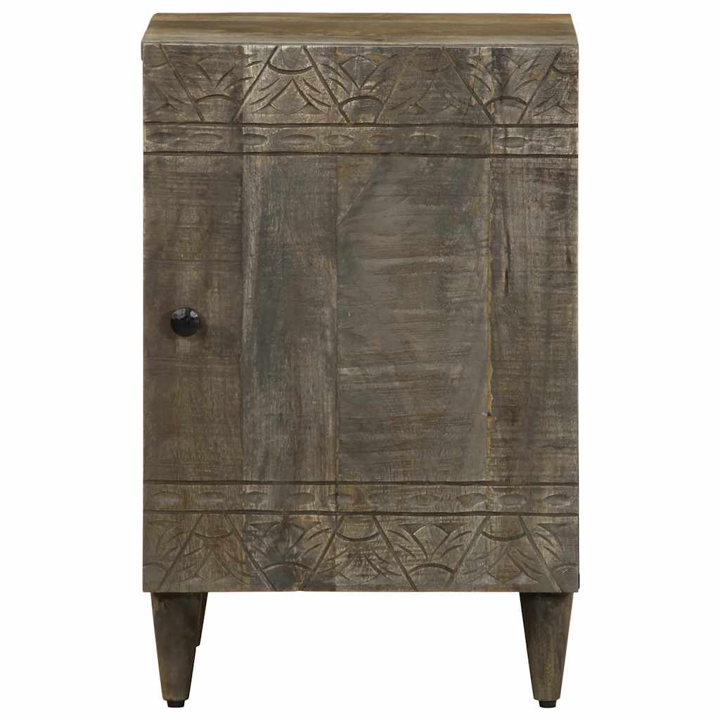 Baderomsskap 38x33x58 cm heltre mango