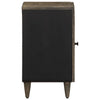 Baderomsskap 38x33x58 cm heltre mango