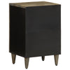 Baderomsskap 38x33x58 cm heltre mango