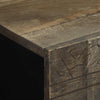 Baderomsskap 38x33x58 cm heltre mango