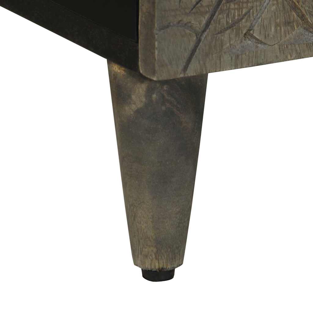 Baderomsskap 38x33x58 cm heltre mango