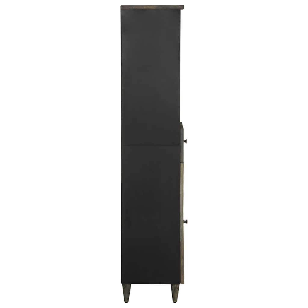 Baderomsskap 38x33x160 cm heltre mango