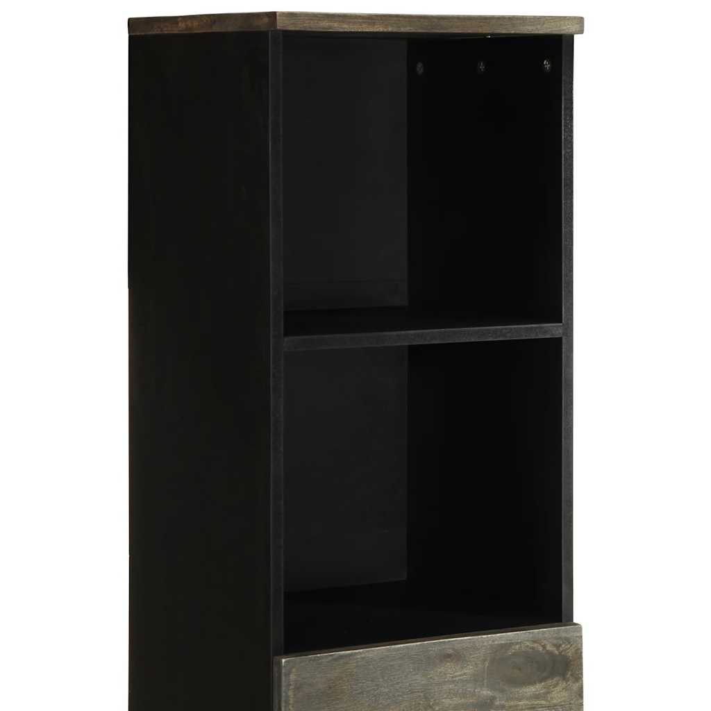 Baderomsskap 38x33x160 cm heltre mango