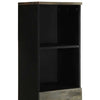 Baderomsskap 38x33x160 cm heltre mango