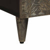 Baderomsskap 38x33x160 cm heltre mango