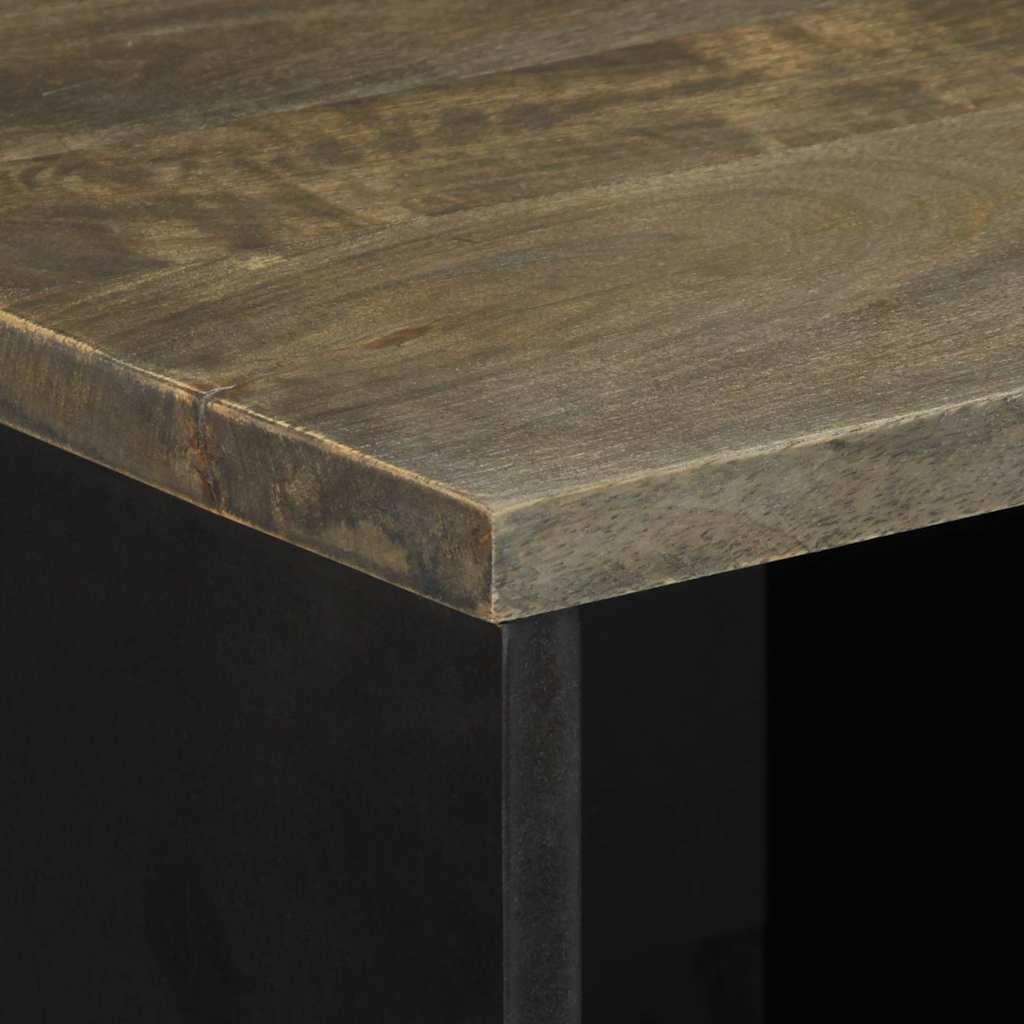 Skjenk 80x33x75 cm heltre mango