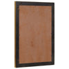 Baderomsspeil Svart og Gull 50 x 2.5 x 70 cm heltre mango