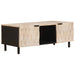 Kaffebord Hvit 100 x 54 x 40 cm Massiv mango tre