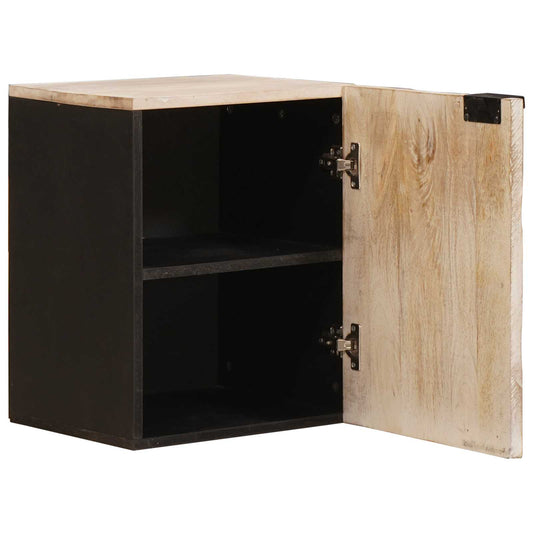 Baderom Hengende Skap Hvit 38 x 33 x 48 cm Massiv mango tre