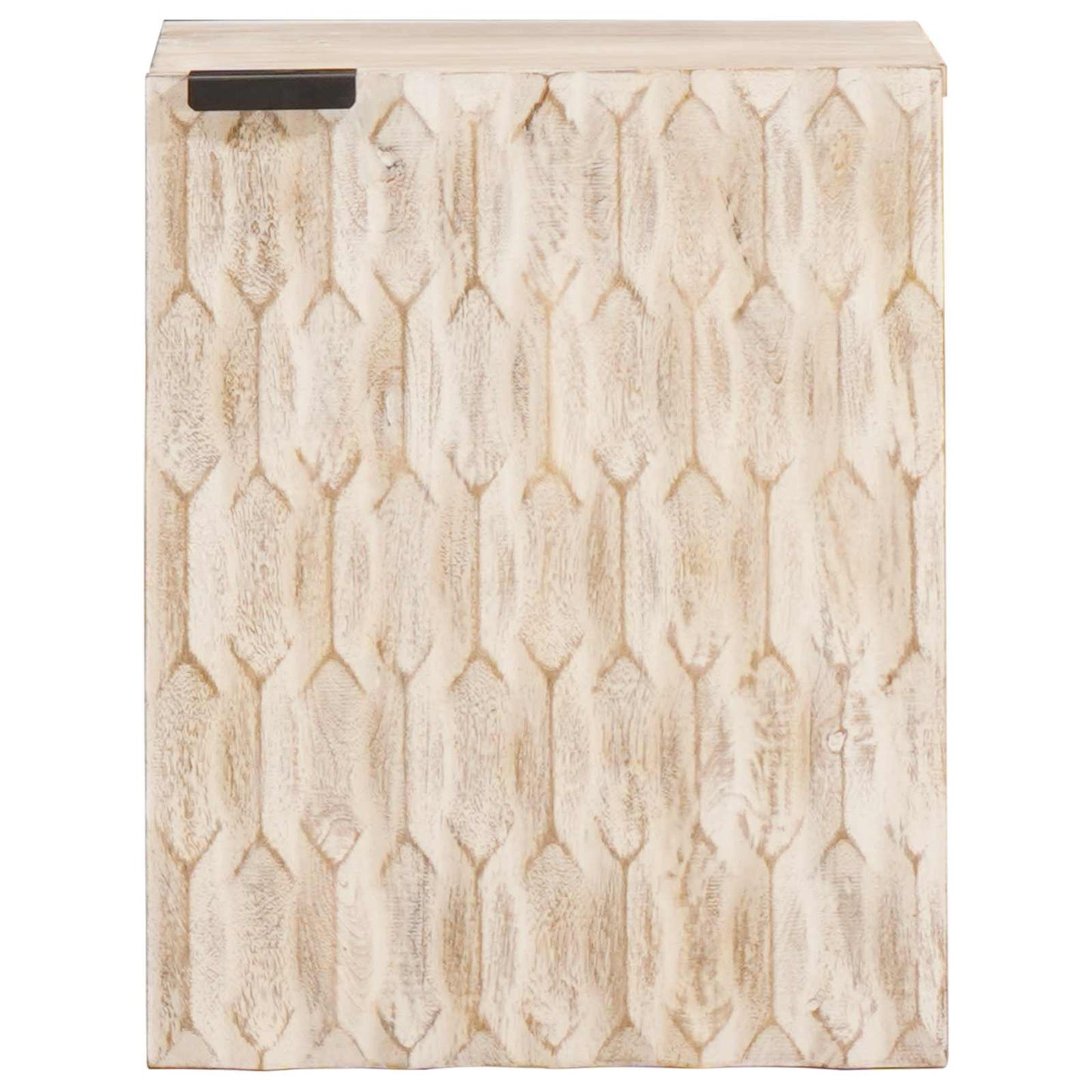 Baderom Hengende Skap Hvit 38 x 33 x 48 cm Massiv mango tre