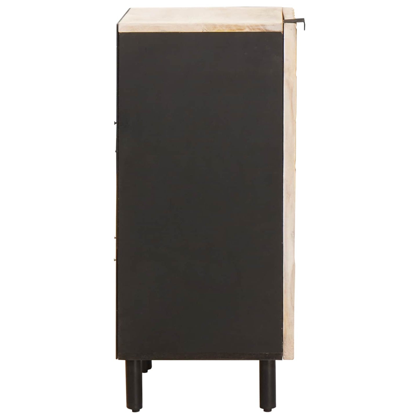 Serviesskap Hvit Vask Finish 40 x 33 x 75 cm Massiv mango tre