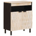 Serviesskap Hvit Vask Finish 60 x 33 x 75 cm Massiv mango tre