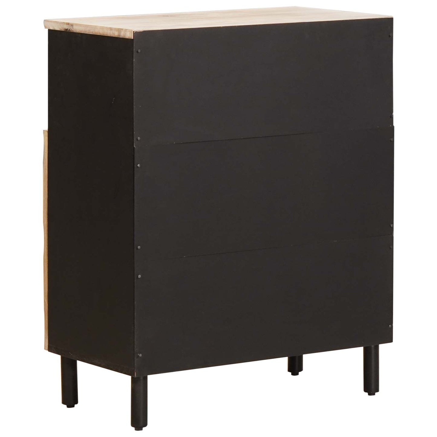 Serviesskap Hvit Vask Finish 60 x 33 x 75 cm Massiv mango tre
